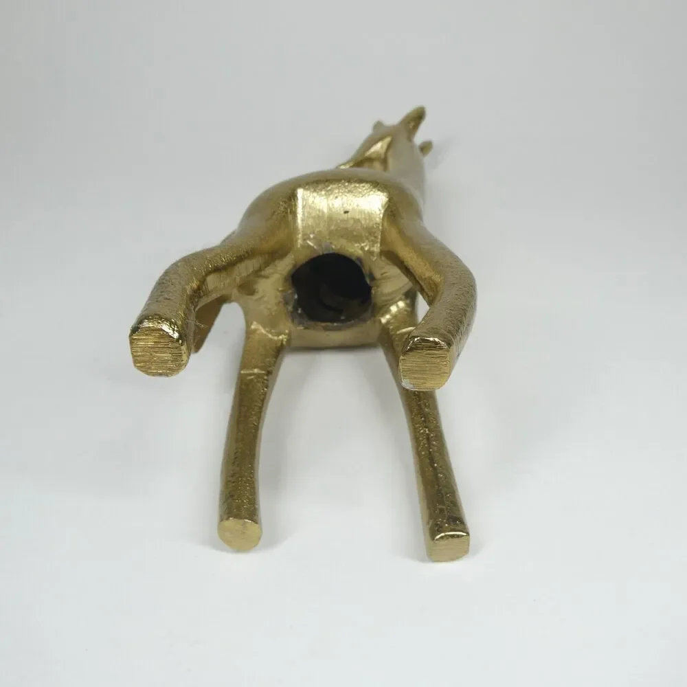 Brass Giraffe Figurine 9